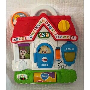 Fisher Price Smart Stages Laugh 7 Learn Activity House  Excellent and tested D10